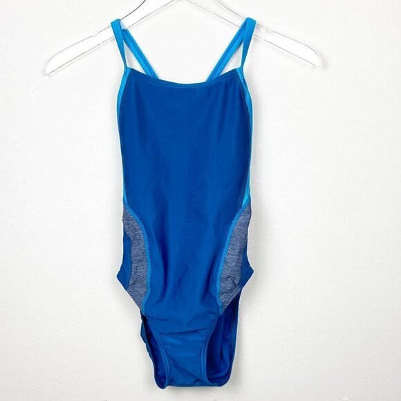 SPEEDO | Royal Blue Diamond back Swimsuit - Picture 1 of 7